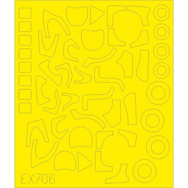 1/48 Mi-24 TFace Masking Sheet (for Zvezda)