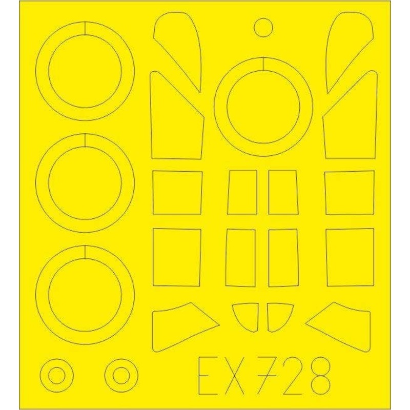1/48 P-43 Mask Seal (for Dora Wings)