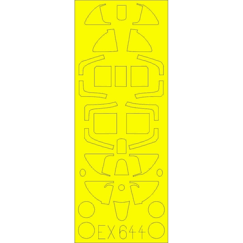 1/48 Spitfire Mk.I TFace Masking Sheet (for Tamiya)