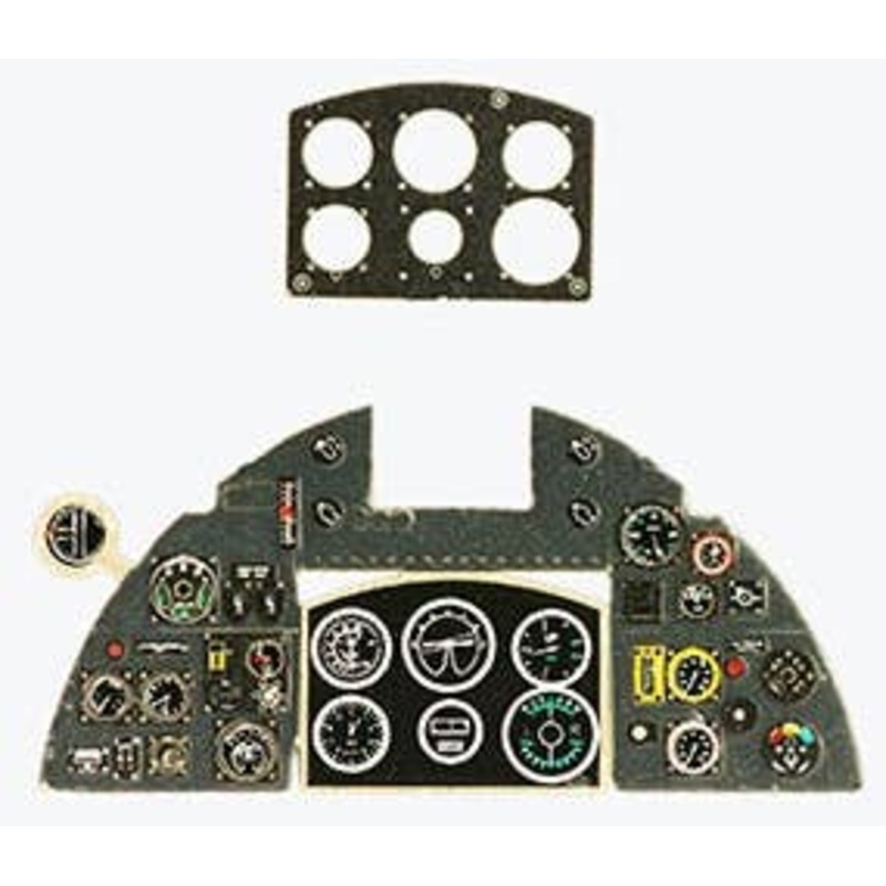 1/48 Typhoon 1 Late Type Coloring Instrument Panel Hasegawa