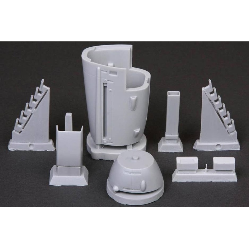 1/32 Experimental Aircraft With Ispano Engine Remodeling Set (For Eduard)