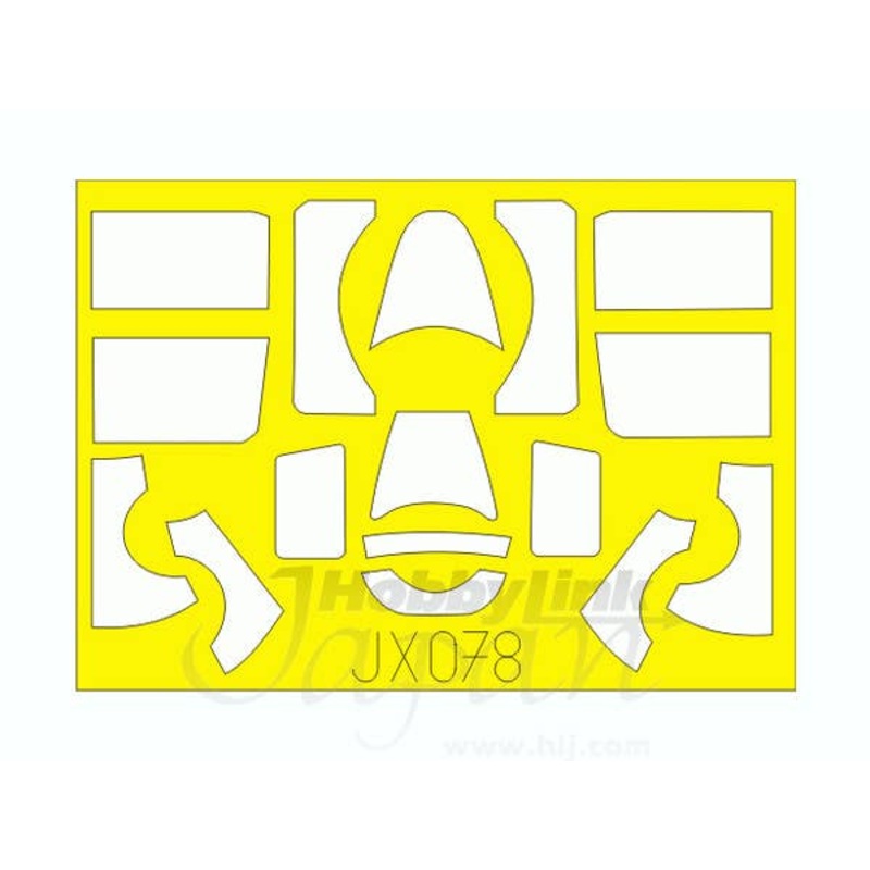 1/32 F6F-3 Die-Cut Flexible Mask (for Trumpeter)