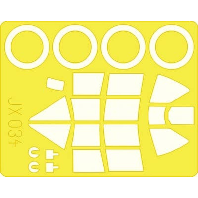 1/32 Ki-84 I Hayate Masking Sheet (for Hasegawa)