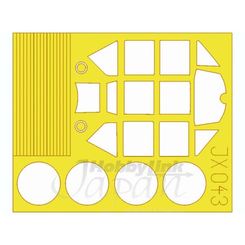 1/32 Messerschmitt Bf109G Die-Cut Flexible Mask (for Revell)