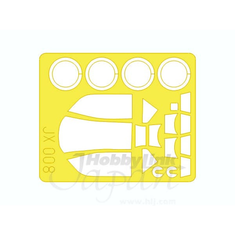1/32 Messerschmitt Bf109K-4 Die-Cut Flexible Mask (for Hasegawa)