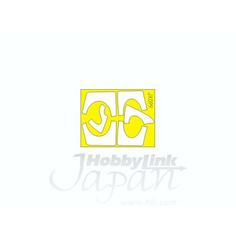 1/32 Su-30 Flanker G Die-Cut Flexible Mask (for Trumpeter)