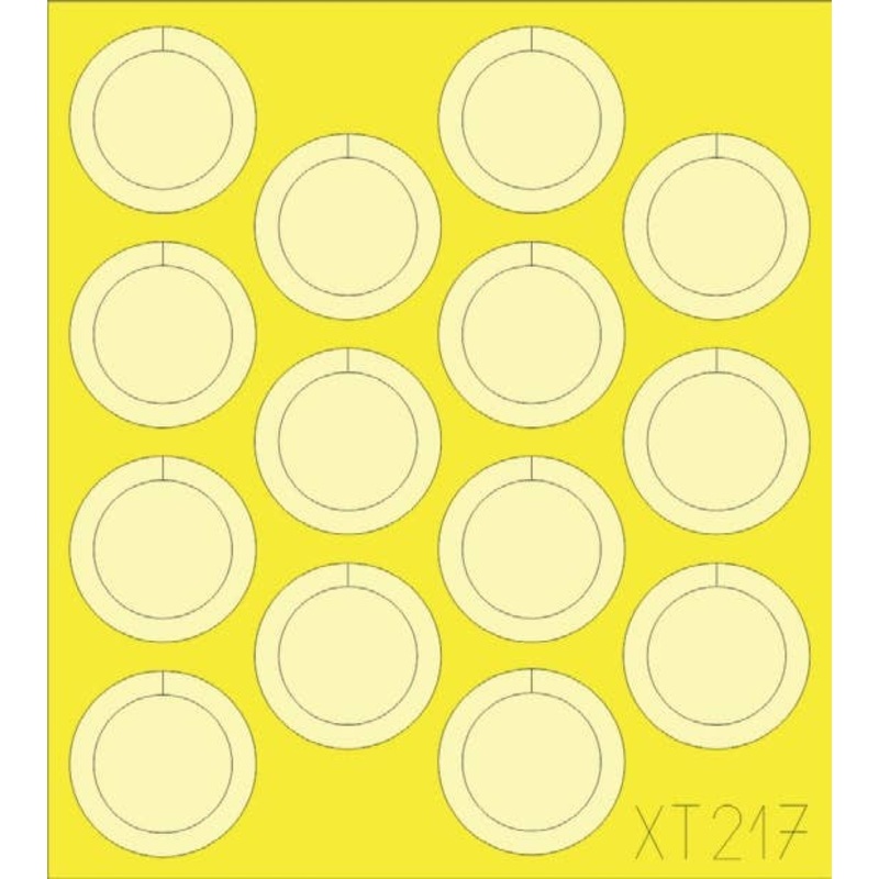 1/35 Su-76M Wheels Mask (For Tamiya)