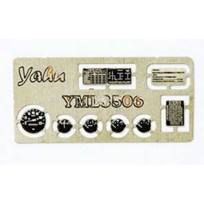 1/35 UAZ469 (Polish) Coloring instrument panel Trape / MW