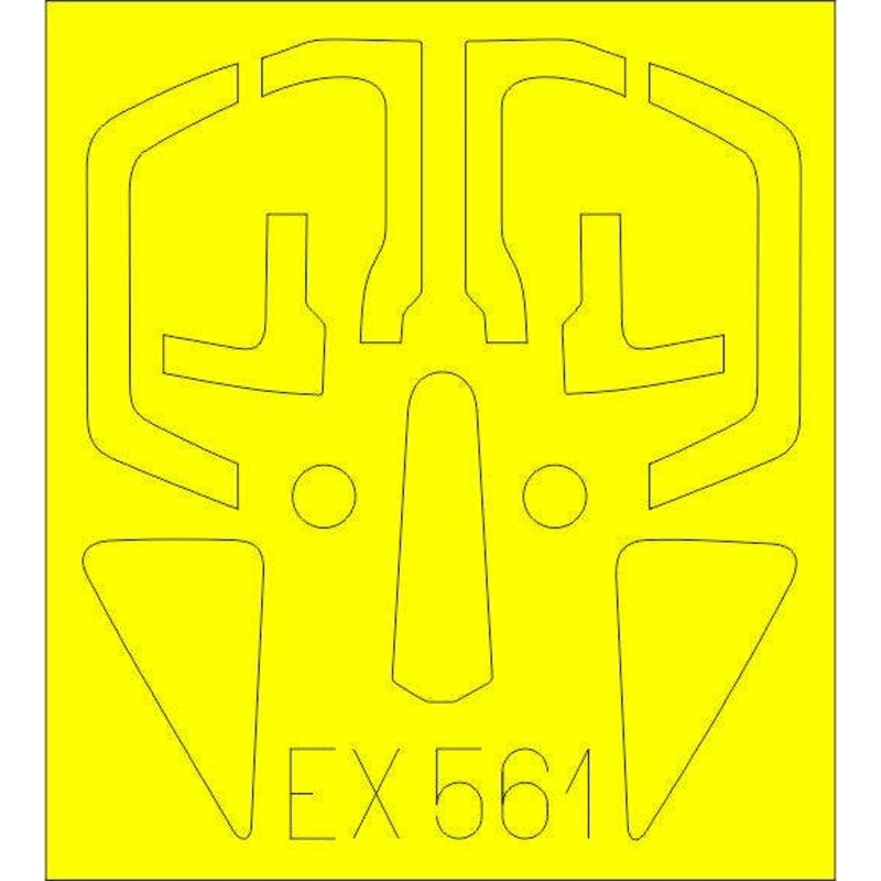 1/48 Sukhoi Su-17M4 Masking Sticker (for Hobby Boss)