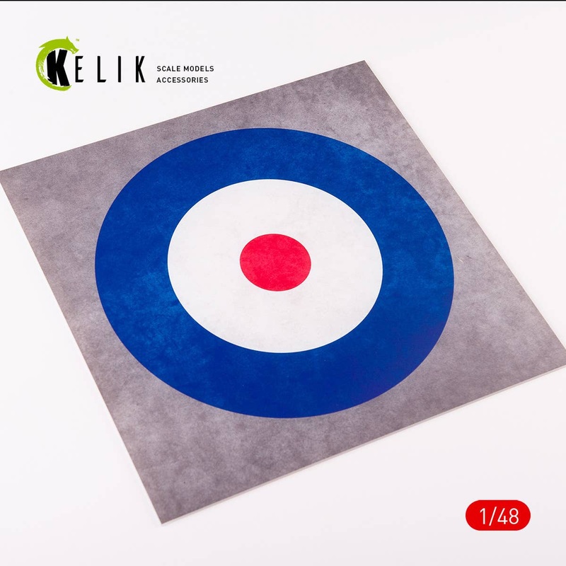1/48 United Kingdom Roundel - Acrylic 3 mm (240 x 240 mm) (190g)