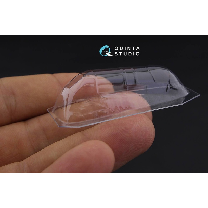 1/48 Yak-4 vacuformed clear canopy for Mars Models kit