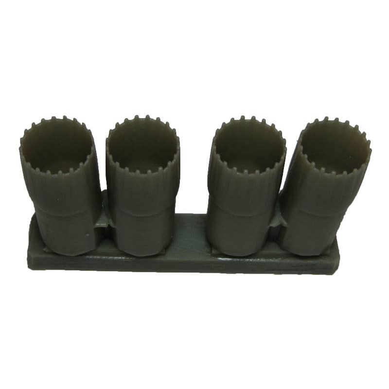 1/144 Tu-144LL Kuznetsov NK-321 Engine Exhaust Nozzles (for ICM)