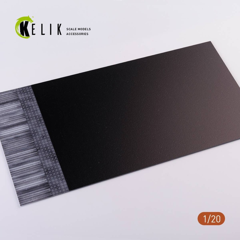 1/20 F1 garage Type 2 Base - Acrylic 3 mm (180 x 357 mm) (210 g)
