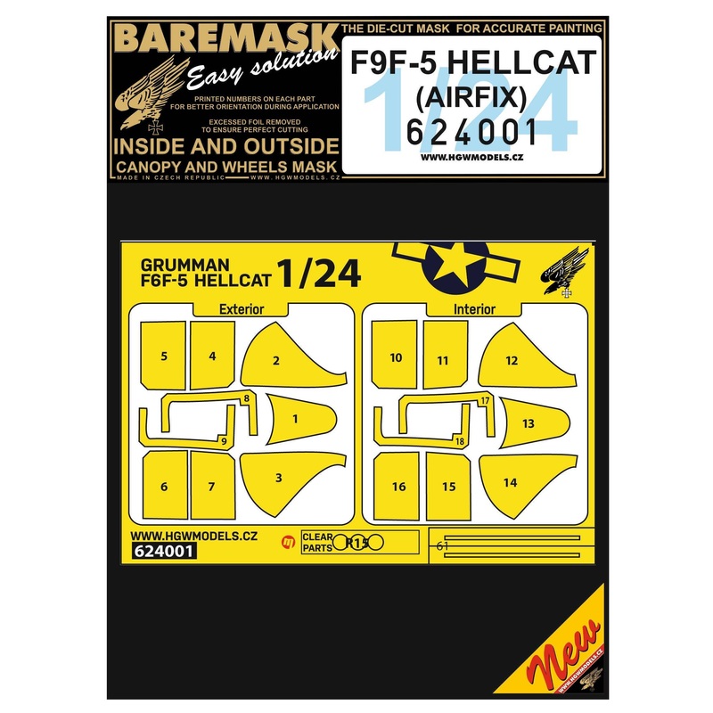 1/24 F9F-5 Hellcat for Airfix