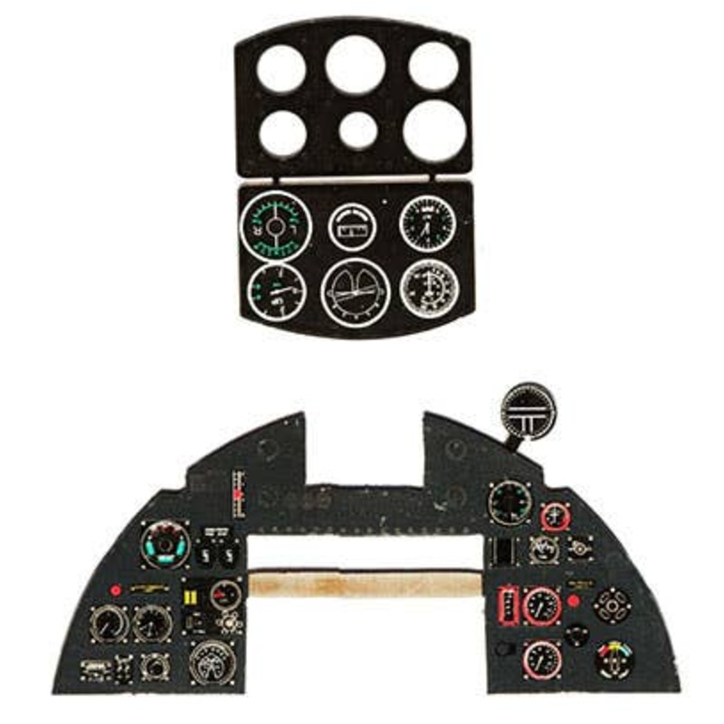 1/24 Late Typhoon Coloring Instrument Panel Airfix