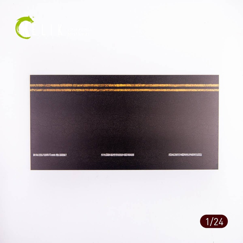1/24 Road for a truck - Base - Acrylic 3 mm (180 x 357 mm) (210 g)