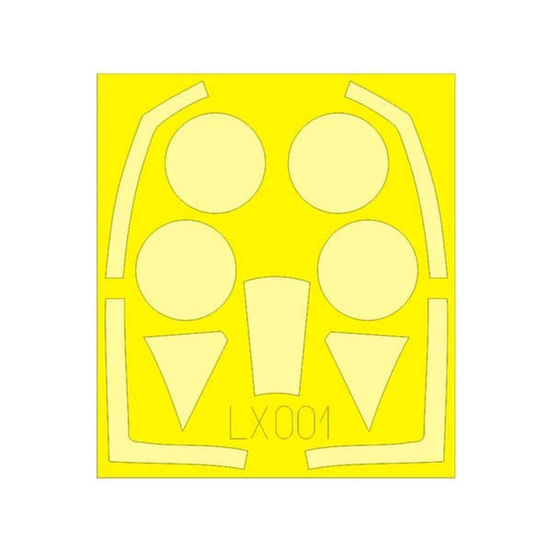 1/24 Typhoon Mk.Ib Mask Sheet for Airfix