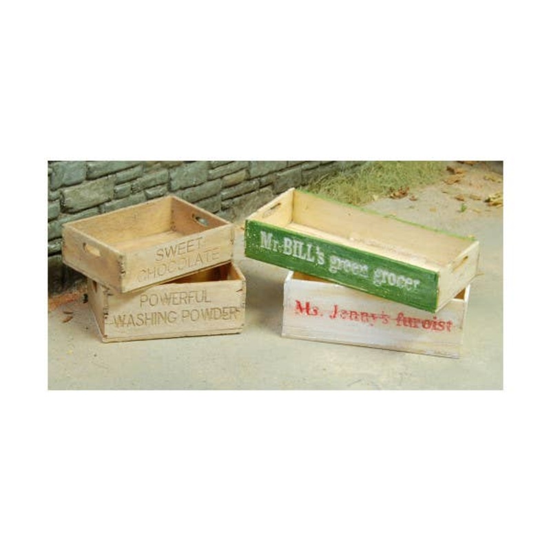 1/32 Antique Wooden Box (4pcs)
