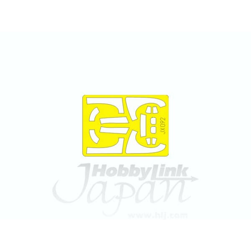 1/32 EF-2000 Typhoon Single Seater Die-Cut Flexible Mask (for Trumpeter)