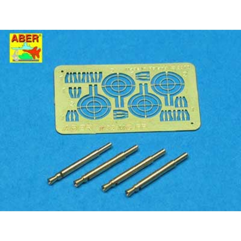 1/32 German 20mm MGFF aircraft gun barrel (4 pieces)