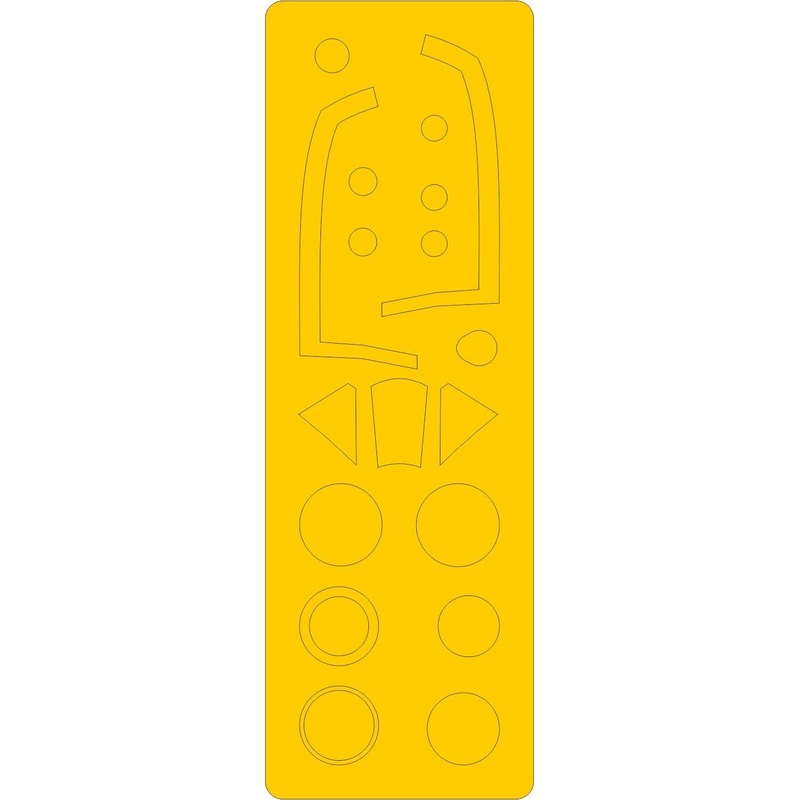 1/32 Hawker Tempest Mk.II / V / VI Painted Mask Sticker (for Special Hobby)