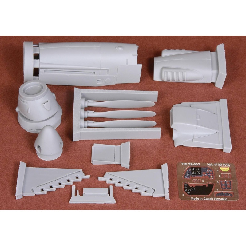 1/32 Hispano Ha-1112 K1L Tripala Conversion Set (for Hasegawa)