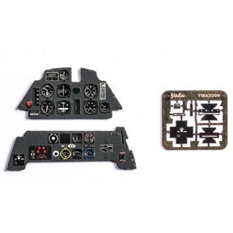 1/32 Messerschmitt Bf109E Colored Instrument Panel Eduard