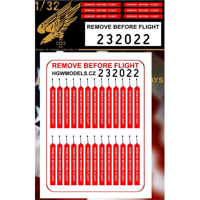 1/32 Remove Before Flight US (Fabric)