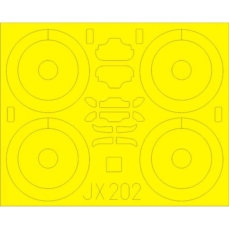 1/32 Sopwith F.1 Camel Mask Sheet (for Wingnut Wings)