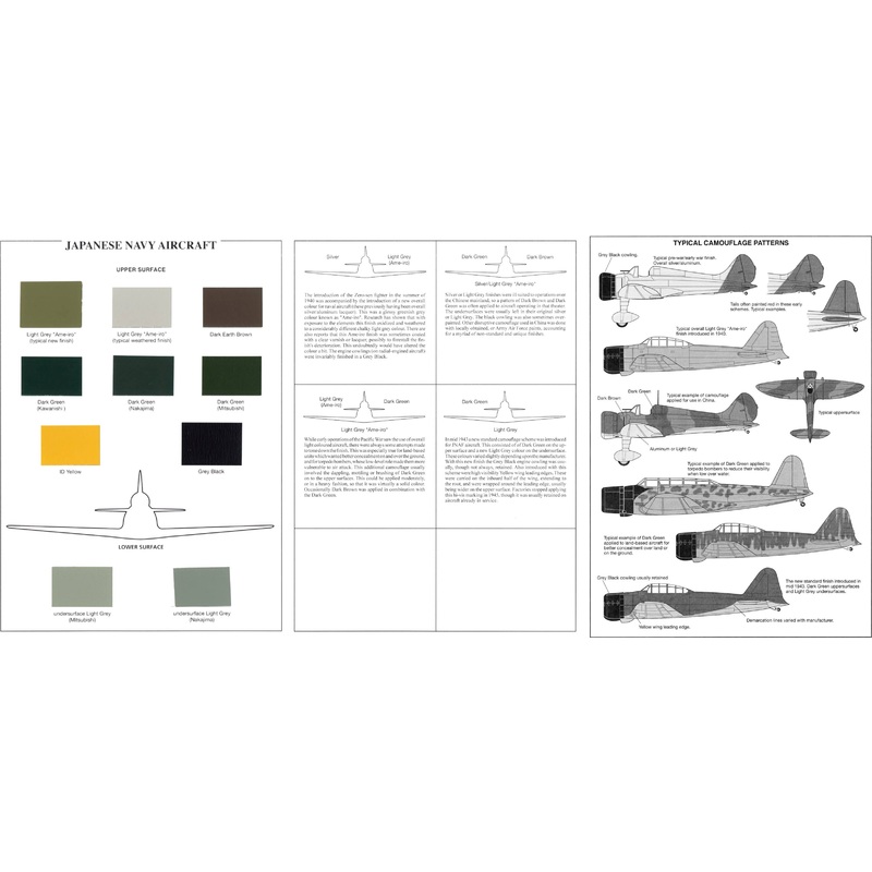 Japanese Naval Air Force Aircraft Color Chart