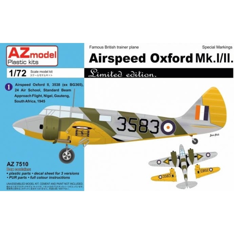 1/72 Airspeed Oxford MK.I/II