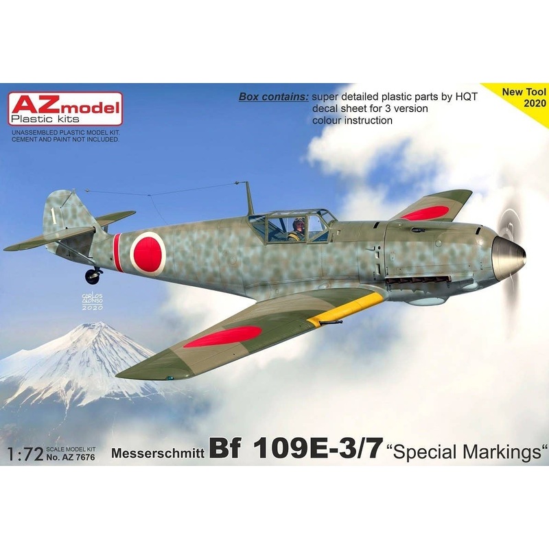 1/72 Bf 109E-3/7 with Special Markings