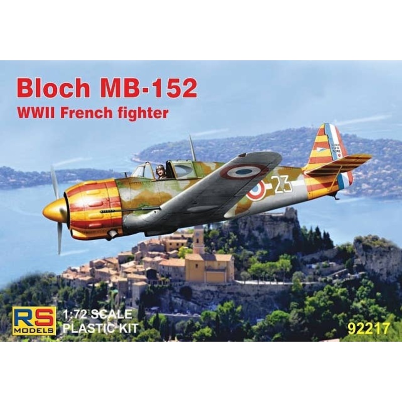 1/72 Bloch MB-152 WWII French Fighter