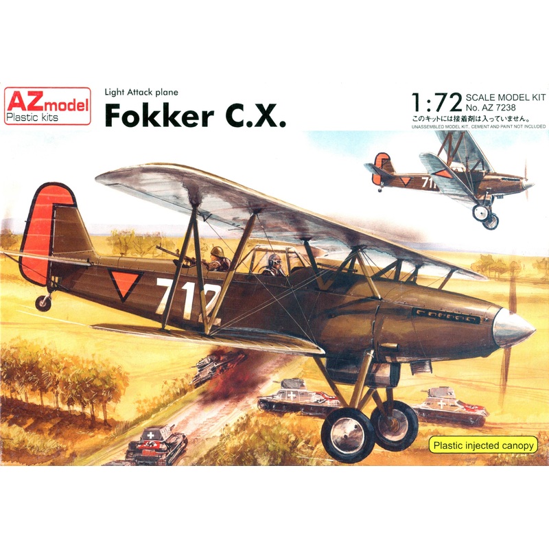 1/72 Fokker C.X Dutch Service