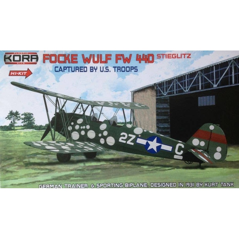 1/72 Fw 44D USAAF Captured (Special Mrkg) Hi-Kit
