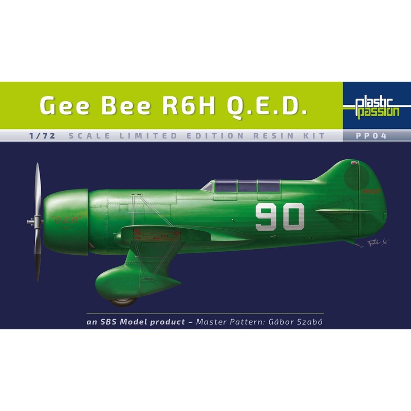 1/72 Gee Bee R6H Q.E.D.
