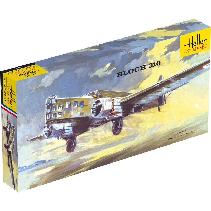 1/72 Heller Museum French Air Force WW.II Bloch 210 Bomber