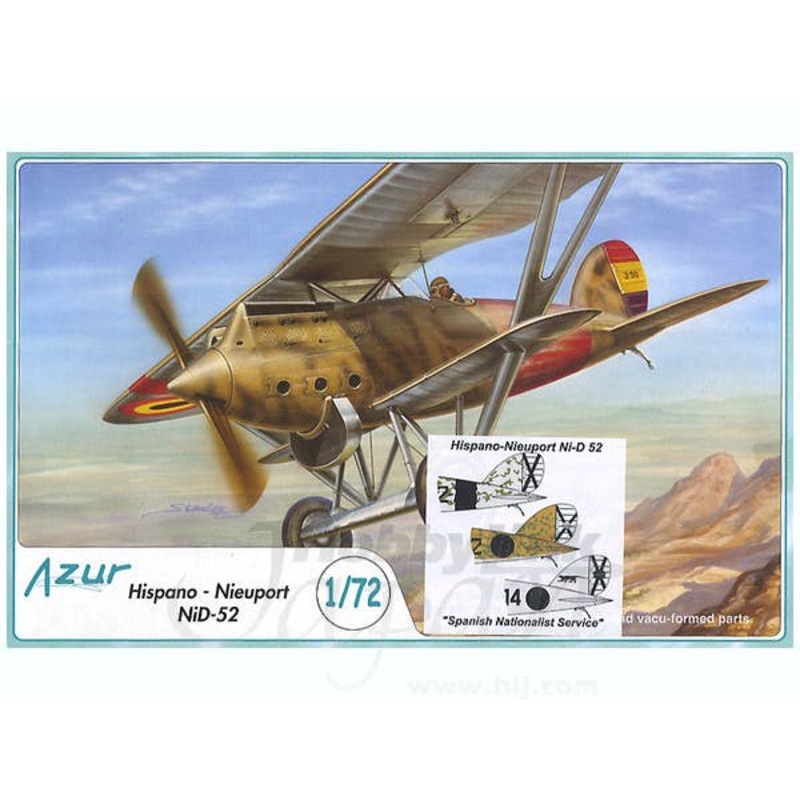 1/72 Hispano Nieuport NiD-52 "Spanish Nationalist Service"