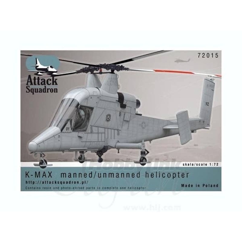 1/72 Kaman K-Max Helicopter (Full Kit)