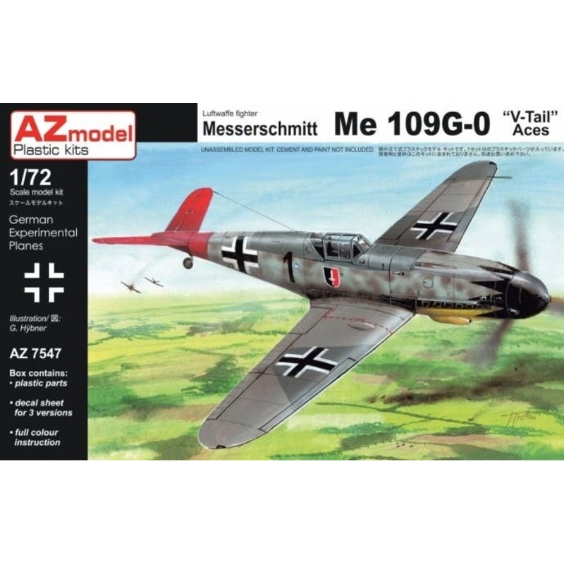 1/72 M3 109G-0 "V-Tail Aces"