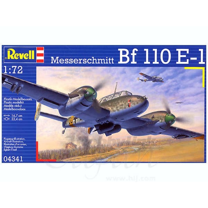 1/72 Messerschmitt Bf110E-1