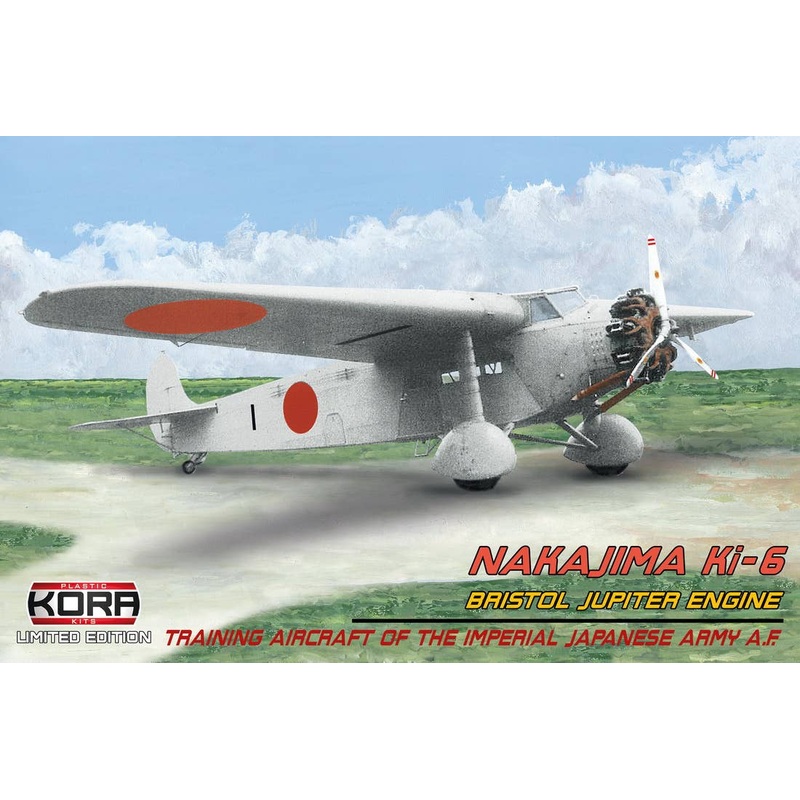 1/72 Nakajima Ki-6 (Bristol Jupiter Engine), Japanese Army AF