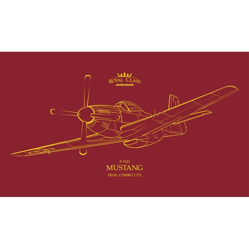 1/72 P-51D Mustang Dual Combo Royal Class