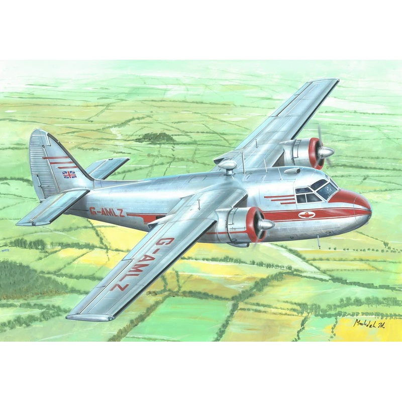 1/72 Percival P.50 Prince (G-AMLZ)