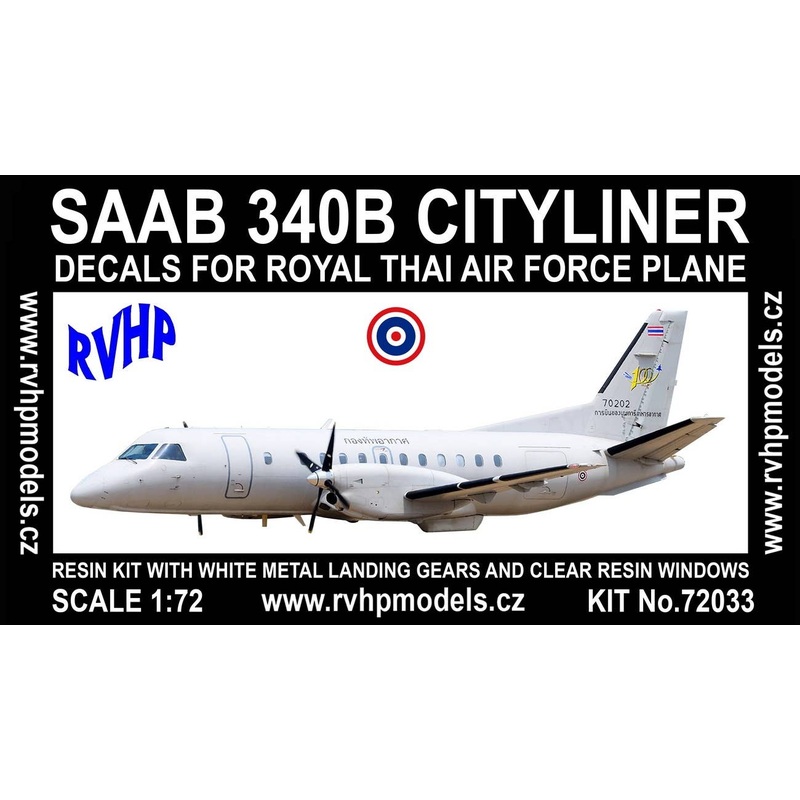 1/72 Saab 340B (Royal Thai AF)
