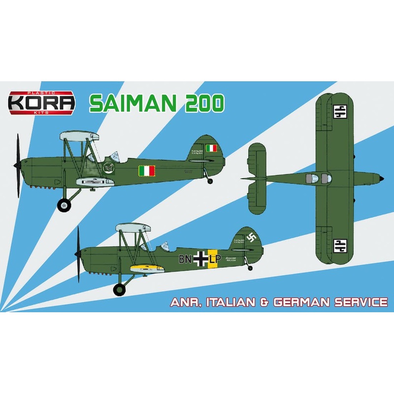 1/72 Saiman 200 'ANR, Italian & German Service'