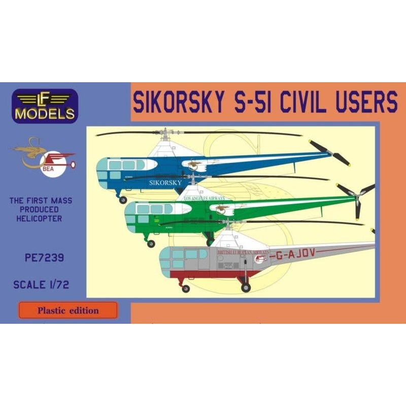 1/72 Sikorsky S-51 Civilian Users