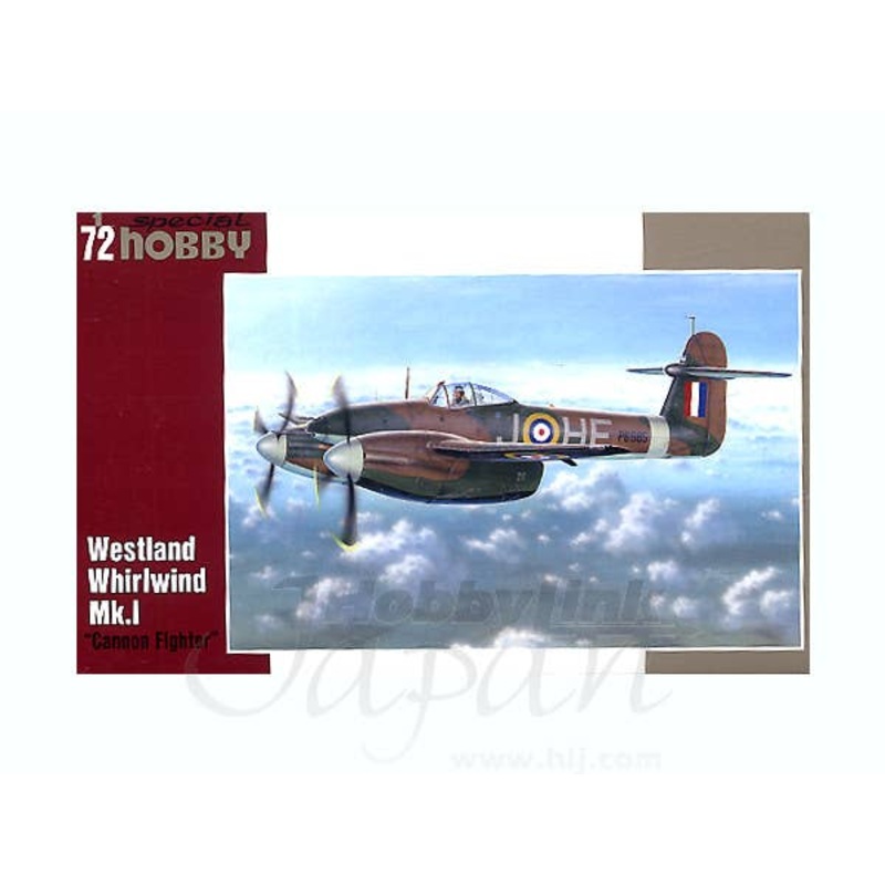 1/72 Westland Whirlwind F MK.I Cannon Fighter