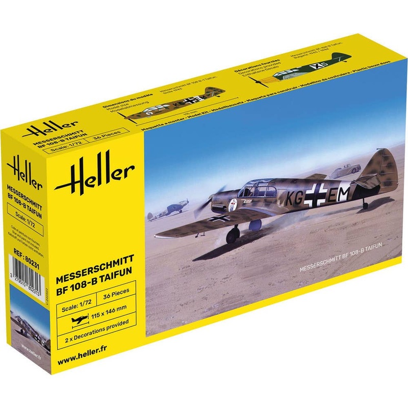 1/72 WW.II German Messerschmitt Bf108-B Typhoon