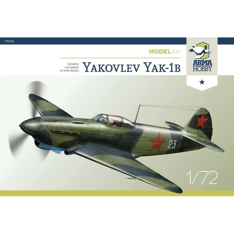 1/72 Yakovlev Yak-1b Model Kit